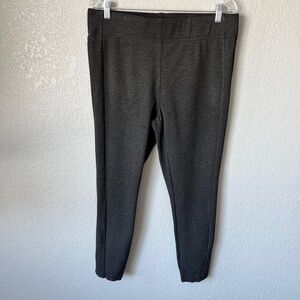 LOFT brand pull-on, stretch, charcoal pants